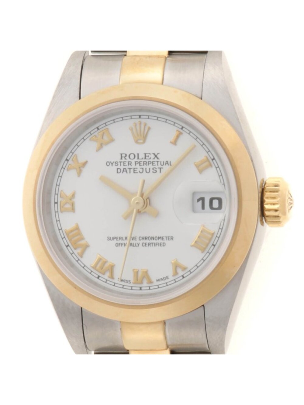 Rolex Datejust OY Watch Stainless Steel White Automatic